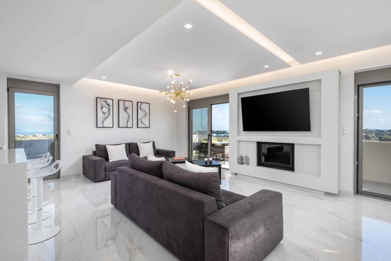 Panorama Luxury Penthouse Apartment Ixia  Exterior foto